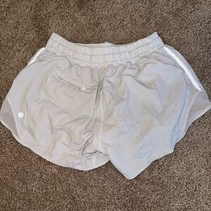 Women's White Athletic Shorts